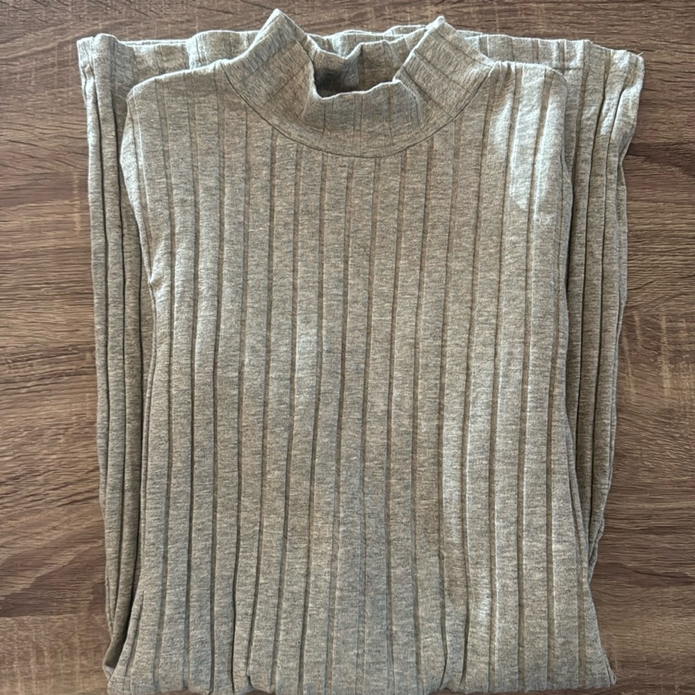 Turtleneck mini dress